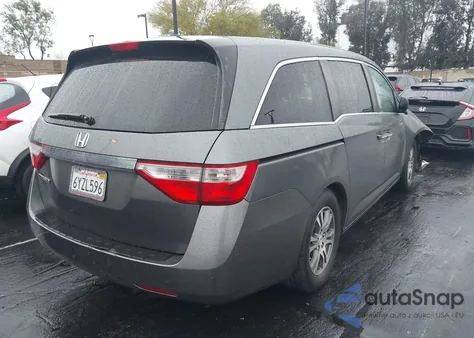 2013 Honda Odyssey Ex-L z USA, uszkodzony, nr VIN 5FNRL5H64DB024894